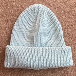 Teal beanie